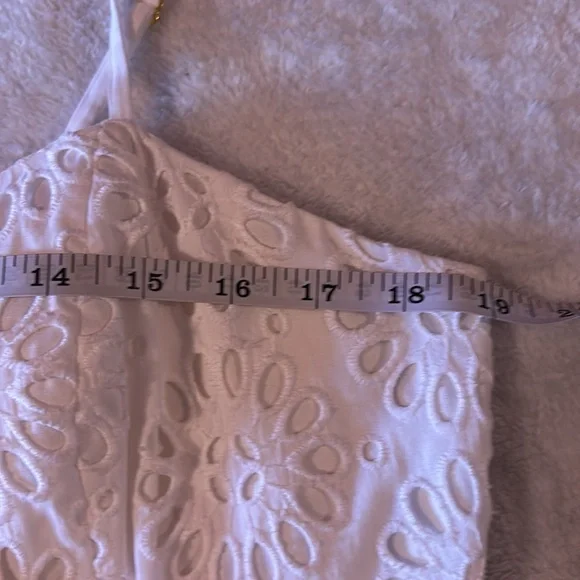 NWT Lilly Pulitzer Shelli oversized pinwheel eyelet dress. Sz 16. - Picture 16 of 17